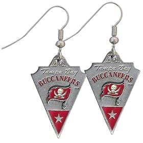NFL Tampa Bay Buccaneers Stud Earrings
