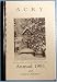 ACRY Annual 1981 & Church Almanac (American Carpatho Russian Youth of The Greek Ortho...