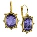 L'aura Pourpre Tanzanite Hue Earrings