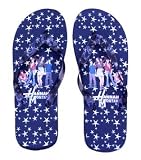 Black Hannah Montana Girls Flip Flop Slippers