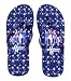 Black Hannah Montana Girls Flip Flop Slippers