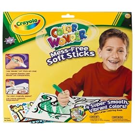 Color Wonder Soft Sticks and Books by Binney & Smith