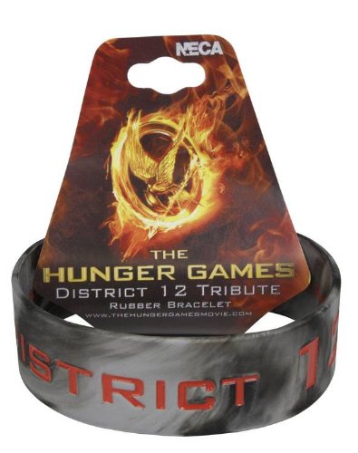 Huge save onthe toy the movie The Hunger Games Movie Rubber Bracelet District 12 Tribute