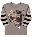 Please Mum Jersey Waffle Fooler Boys Tee