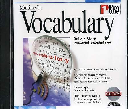Software: PRO ONE MULTIMEDIA VOCABULARY