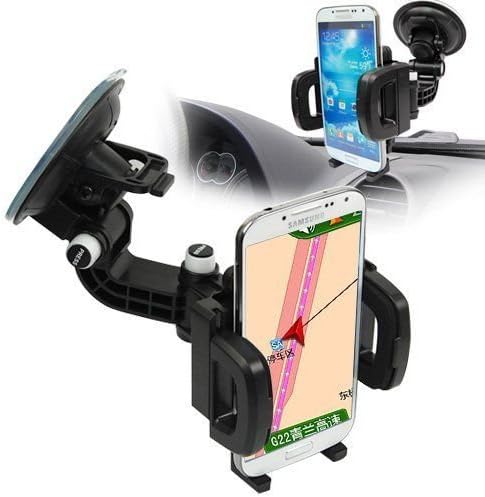 For Phones GPS Car Windshield Suction Cup Mount Rotating Stand Holder Universal