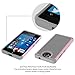 Microsoft Lumia 650 Case, INNOVAA Smart Grid Defender Armor Case W/ Free Screen Protector & Touch Screen Stylus Pen - Black
