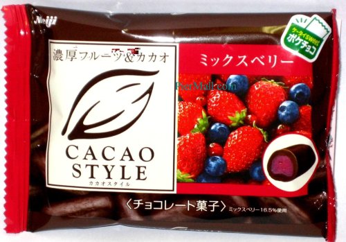 Meiji Chocolate Candy - CaCao Style, Berry Mix by Meiji