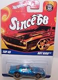 Mattel Hot Wheels 1/64 Scale Diecast Since 68 Series Hot Bird in Color Blue