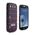 Carcasa Funda Samsung Galaxy S3 SIII i9300 de Ted Baker - Tela Escocesa Tartan Garantia de por vida