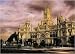 Madrid, Cibeles Places Art Poster Print by Juan Manuel Cabezas, 28x20