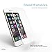 Gpel Screen Protector for iPhone 6 / 6s Premium Quality Japanese Nippon Asahi Real Tempered Glass, HD Clear, Full Cover (White)