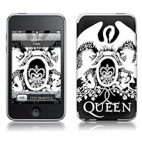 MusicSkins Queen - Crest for Apple iPod touch (2nd/3rd Generation) - White