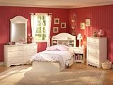 Summer Breeze Collection in Vanilla Cream Finish By SouthShore Furniture