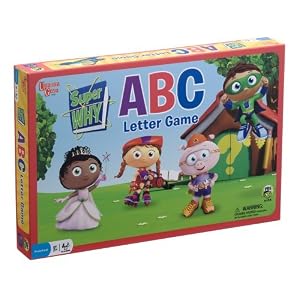 University Games Super Why ABC Letter Preschool Game by University Games