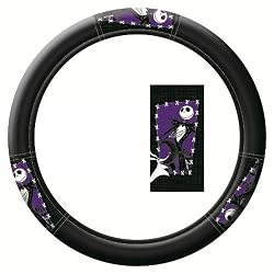 Nightmare Before Christmas Jack Skellington Graveyard NBC Car Truck SUV Steering Wheel Cover
