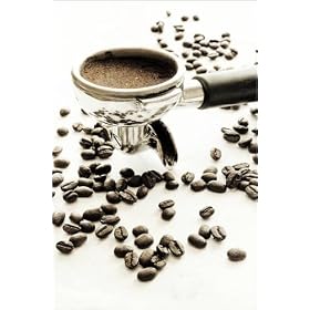 photographie caff� ristretto (Coffee, coffeebeans) est disperible en (L x H): 40 x 60 cm de Piri