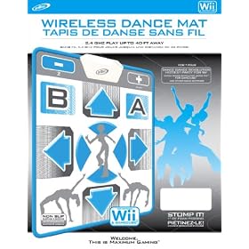 Wii Wireless Dance Mat with Foam Pad