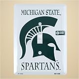 Michigan State Spartans White Switch Plate Cover