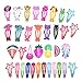 PIDOUDOU 5 Pack (35 Pcs) Animal Pattern Print Girls