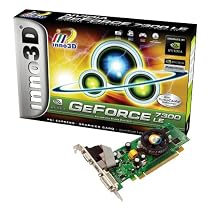 Inno3D GeForce 7300LE 256MB DDR2 PCIE Graphics Card - I-7300LE-G4E3
