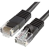 BLACK 25FT CAT5 CAT5e RJ45 PATCH ETHERNET NETWORK CABLE 25 FT For PC, Mac, Laptop, PS2, PS3, XBox, and XBox 360