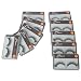 New 10 Pair Reusable Long Fake False Eyelashes Glue Adhesives Eye Lashes Makeup Black 026