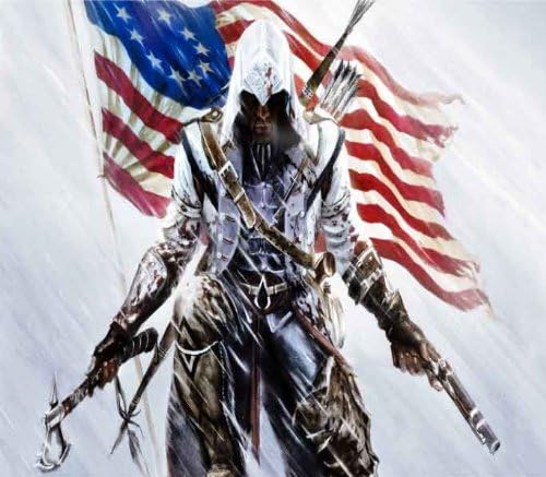Custom Printed Mousepad Mouse Pad Assassins Creed 3 V2