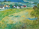 Sunny Meadow in Arles, c.1890 Art Poster Print by Vincent van Gogh, 31×24