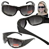 Global Vision Marilyn-1.5 Women's Sunglasses NEW FOAM Padded Version with Rhinestones
