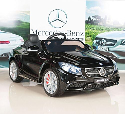 12V Style Mercedes Benz AMG Black Ride On Car Kids Electric ATV Powered Wheels MP3 Remote RC
