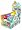 topps Pokemon Ball Candy-Container, 6er Pack (6 x 11 g Stück)