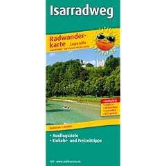 Radwanderkarte Isarradweg: Mit Ausflugszielen, Einkehr- & Freizeittipps, wetterfest, reissfest, abwischbar, GPS-genau. 1:50000: Mit Ausflugszielen, ... reissfest, abwischbar, GPS-genau, recycelbar