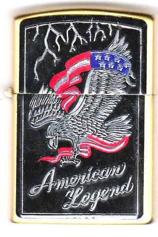 American Legend Lighter ~ Gold Color Lighter