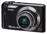 Casio EXILIM EX-H15 BK Digitalkamera (14 Megapixel, 10-fach opt. Zoom, 7,6 cm Display, Akku für bis zu 1.000 Fotos, Bildstabilisator) schwarz