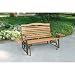 Jack Post WL-12Z Woodlawn Collection High-Back Double Glider with Bronze Frame and 2 Side Trays