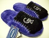 Colorado Rockies MLB Plush Slide Slippers