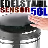 Produkt-Bild: EDELSTAHL Automatik Sensor M&uuml;lleimer Abfalleimer NEU