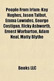 People from Irlam People from Irlam: Kay Hughes, Jason Talbot, Emma Lowndes, George Costigan, Rickay Hughes, Jason Talbot, Emma Lowndes, George Costig