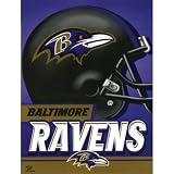 Baltimore Ravens - Helmet 27X37 Vertical Flag