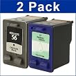 2 INK CARTRIDGE B+C For HP 56 + 57 PSC 1315 1210 1350