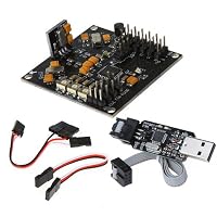 KKmulticopter V5.5 Board V2.2 Program + USB Programmer Firmware Loader by OEM