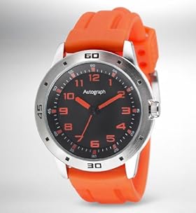 Autograph Round Face Analogue Sports Watch