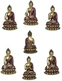 Nepali Buddhas with Mudras, 8H, Set of Six