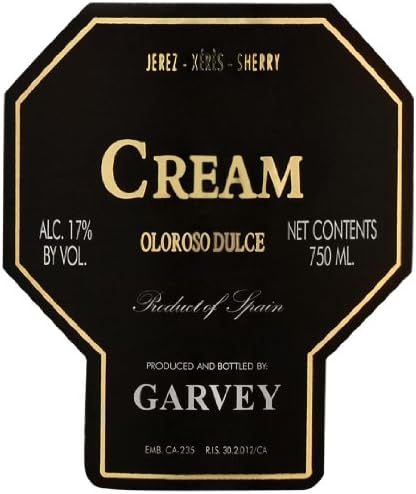 NV Bodegas Garvey Cream Sherry, Flor de Jerez 750 mL