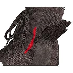 Mueller Soft Ankel Brace With Straps Black
