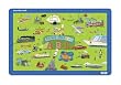 Crocodile Creek Things that Go ABC Placemat