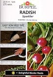 Burpee Radish Sparkler Seed Tape - 275 Seeds - Veggie - B001JB4YXI