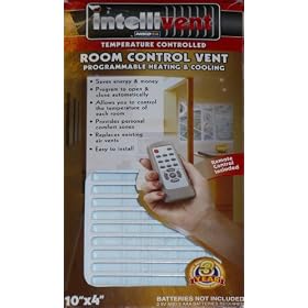 Intellivent Room Control Vent 10x4 (Programmable Heating and Cooling) by Nikota