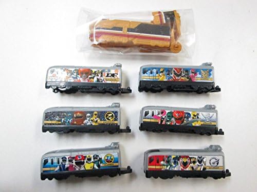Bandai Gashapon Ressha Sentai Tokkyuger Tokkyu Ressha 06 Normal Set of 7